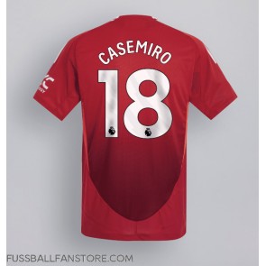 Manchester United Casemiro #18 Replik Heimtrikot 2024-25 Kurzarm